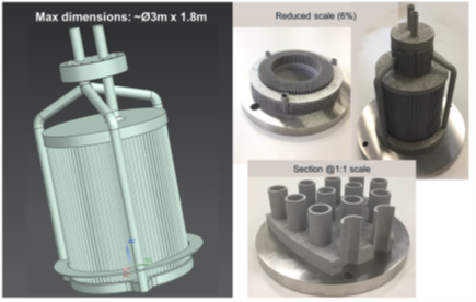 3D printed DHR component