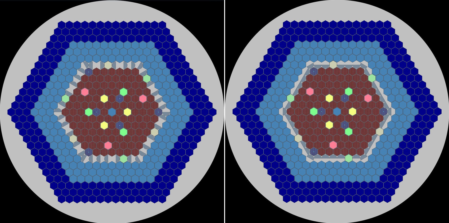 Chart of Opened optimized HCD (BOC – beginning of cycle.) 90O and closed HCD (EOC – end of cycle.) 0O