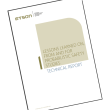 View of the cover of the report